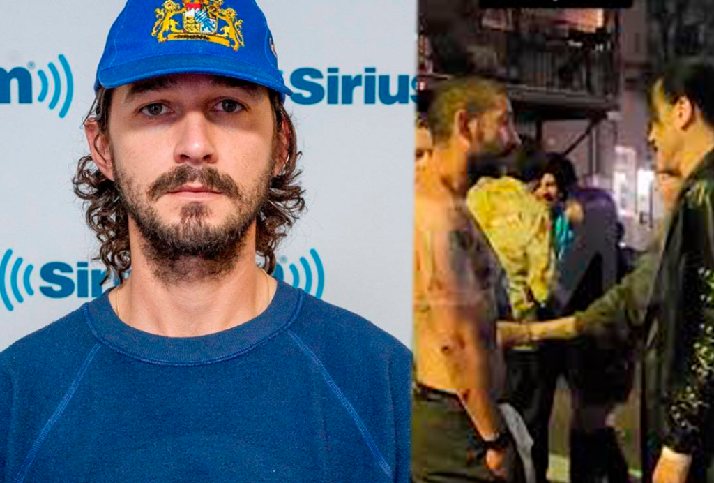 Shia LaBeouf, altercado con varias personas, presuntamente ocurrido durante las celebraciones del Mardi Gras en Nueva Orleans.